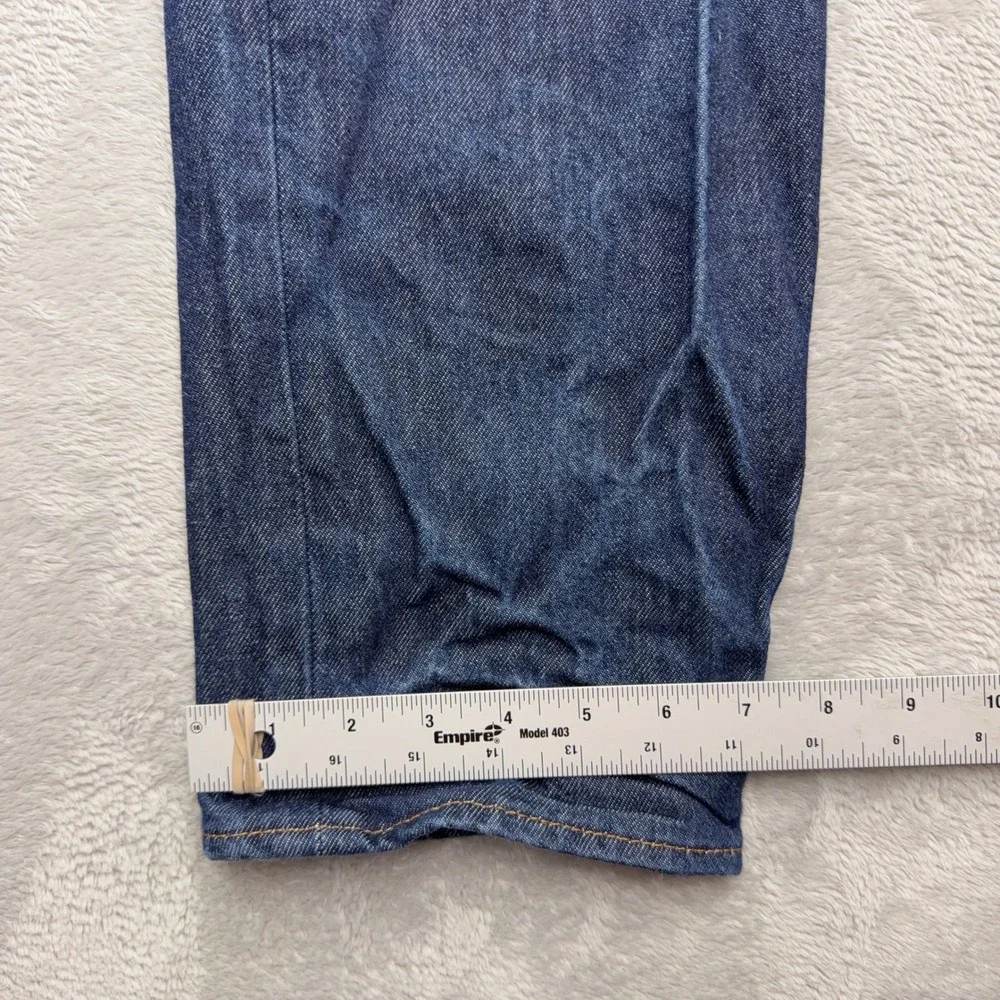 Levis Jeans Mens 31x30 Blue 501 Original Fit Straight Leg Button Fly Denim Pants
